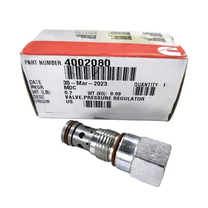 Dijelovi motora Cummins ventil za regulaciju tlaka motora 4002080 Cummins QSK 4002080